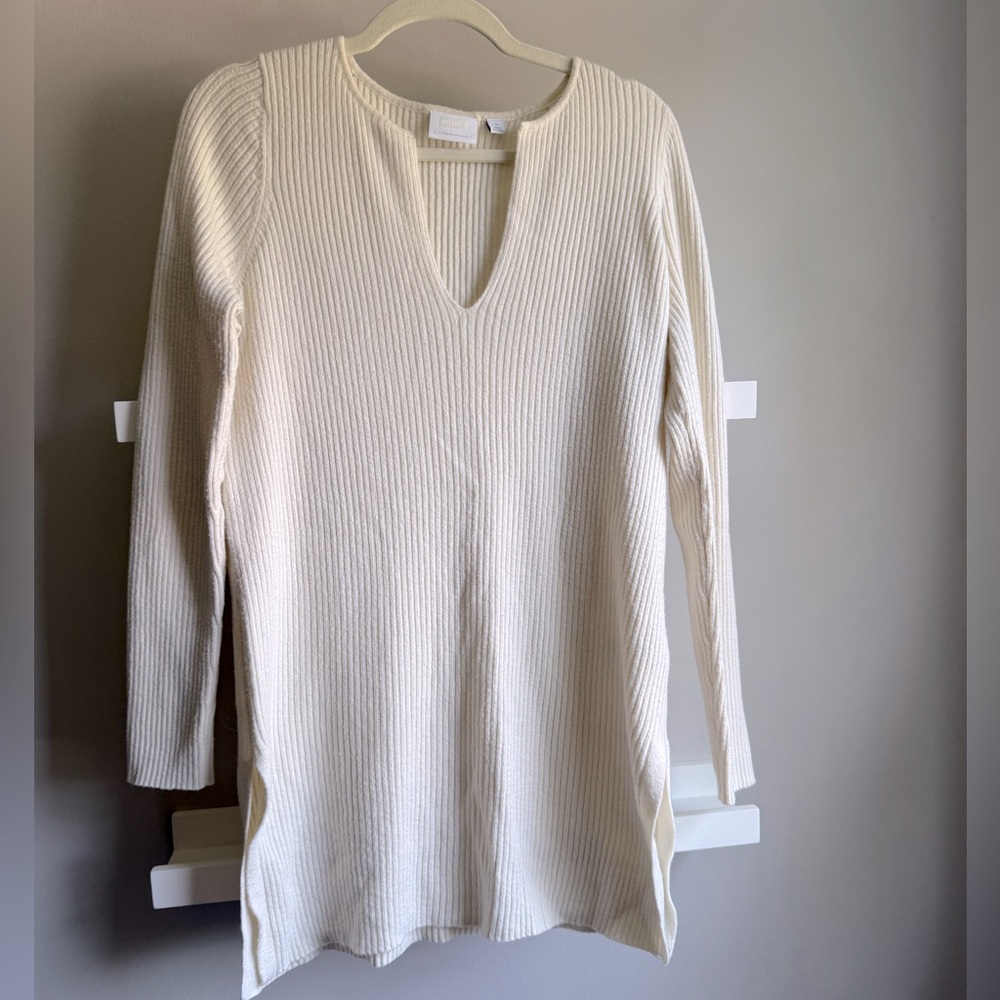 Anthropologie sweater tunic M EUC